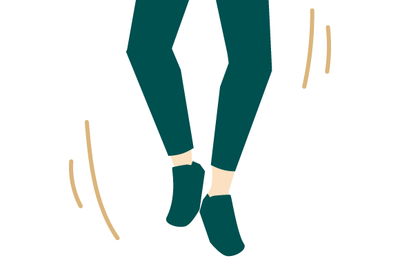 足が軽くなった！？