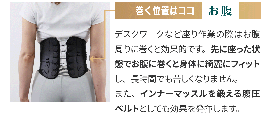 ガードナーベルト【公式サイト】- 最後にたどり着く腰楽ベルト