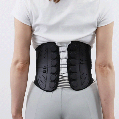 巻く位置：お腹